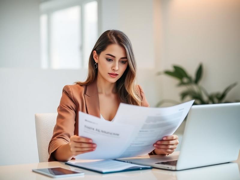 Profesional revisando recursos ejecutivos